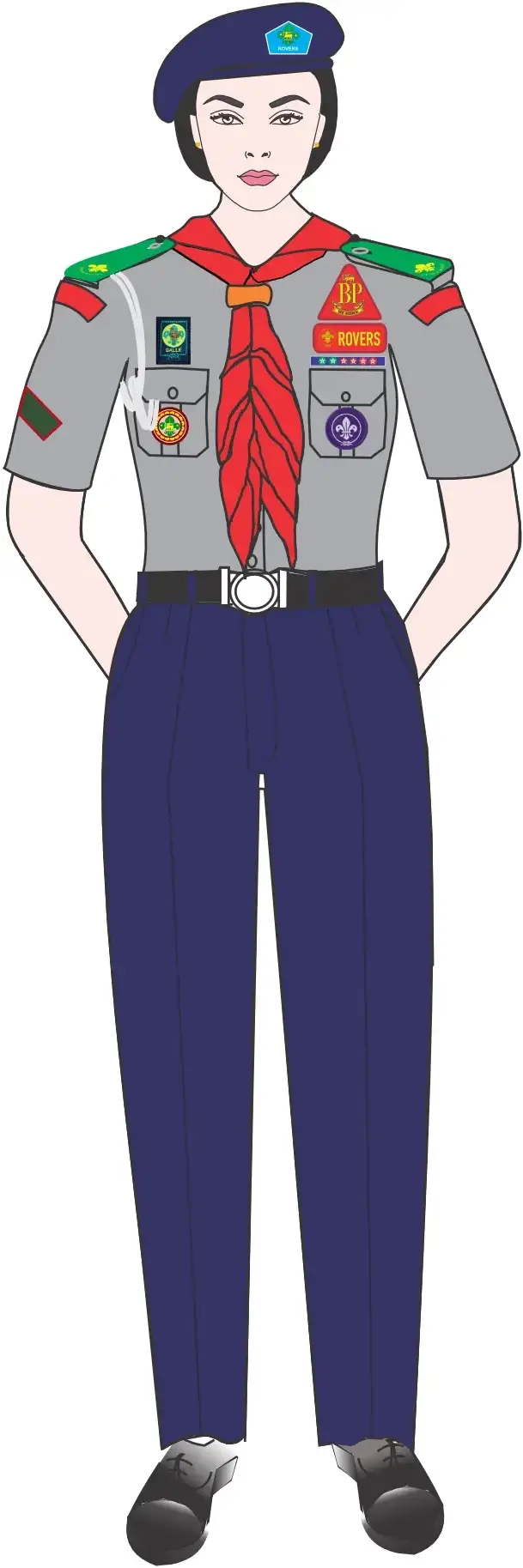 Uniform Sigithi Girl